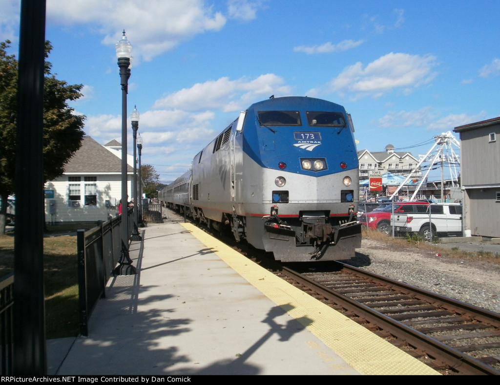 Arriving @ Old Orchard Beach!